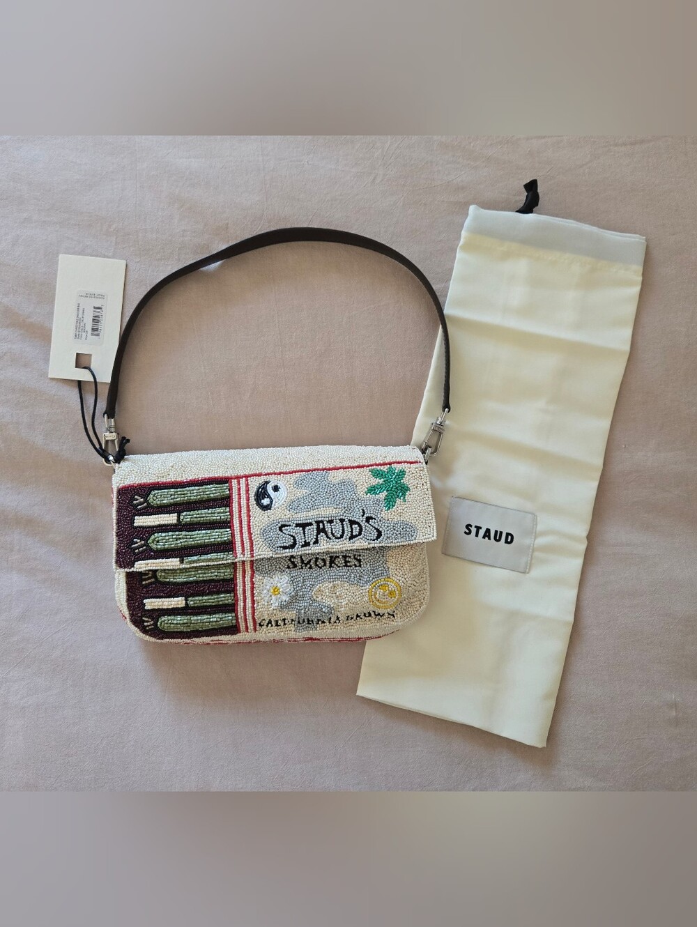 STAUD TIMMY SHOULDER BAG California Grown